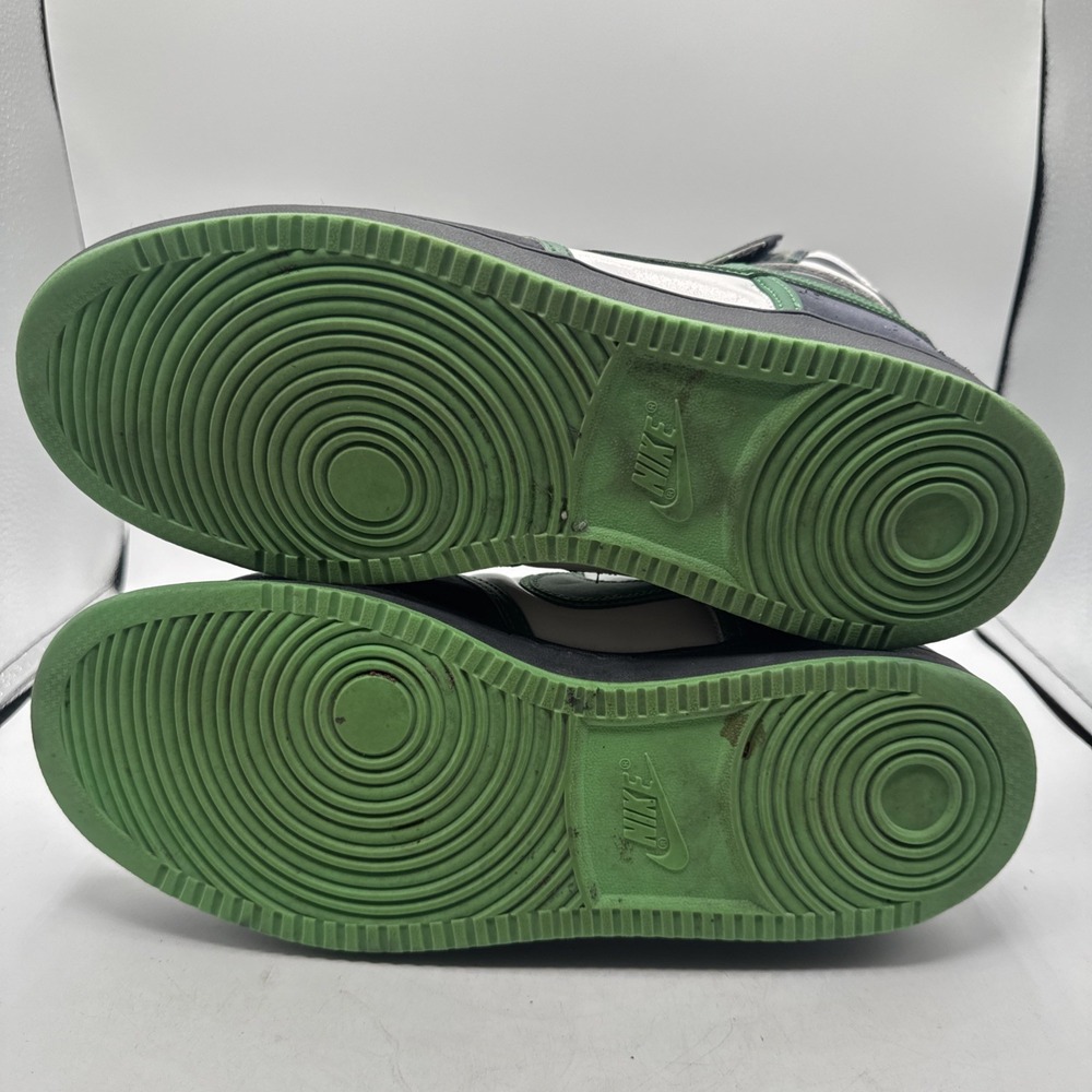 Nike Vandal‎ High Leather 309427-431 Green Black White Sneakers Sz 12 Very Rare - Picture 7 of 10
